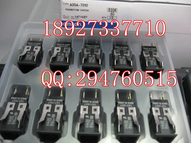 

[ZOB] New original authentic OMRON Omron button switches A3SA-7010 --5PCS/LOT
