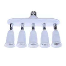 E27/E26 до 5 E27/26 основание светильника универсальная лампа держатель преобразования головкой для лампы дневного света