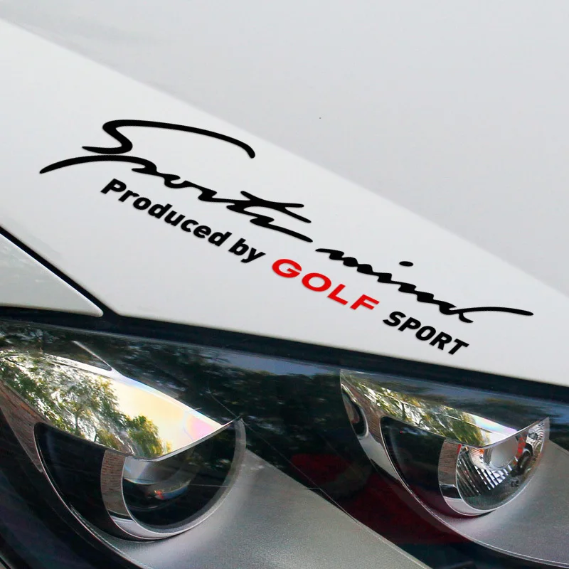 Стикер спортивный Newbee модная наклейка для Volkswagen VW Golf 4 5 6 GLX TDI GTI|sports mind|car stylingcar sport |