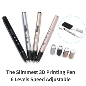 

3D Pen DIY 3D Printing Pen ABS PLA Filament OLED Screen 3D Molding Graffiti Pen Creative Toy Gift For Kids 3D Drawing Pen