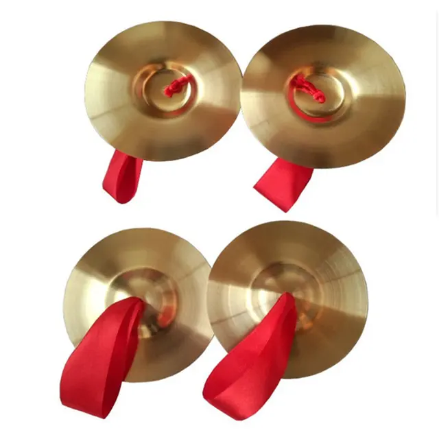 Chinese Musical Percussion instruments Cymbal Beijing Opera Ancient