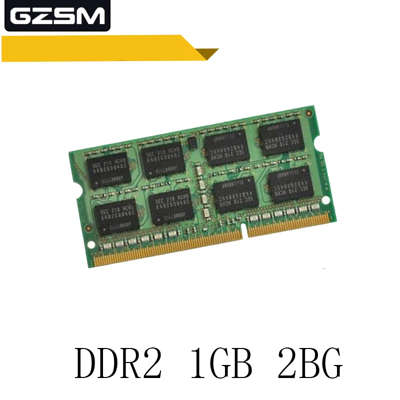 

GZSM Laptop Memory DDR2 1GB 2GB Memory Cards 667MHZ 800MHZ Memory RAM 200PIN