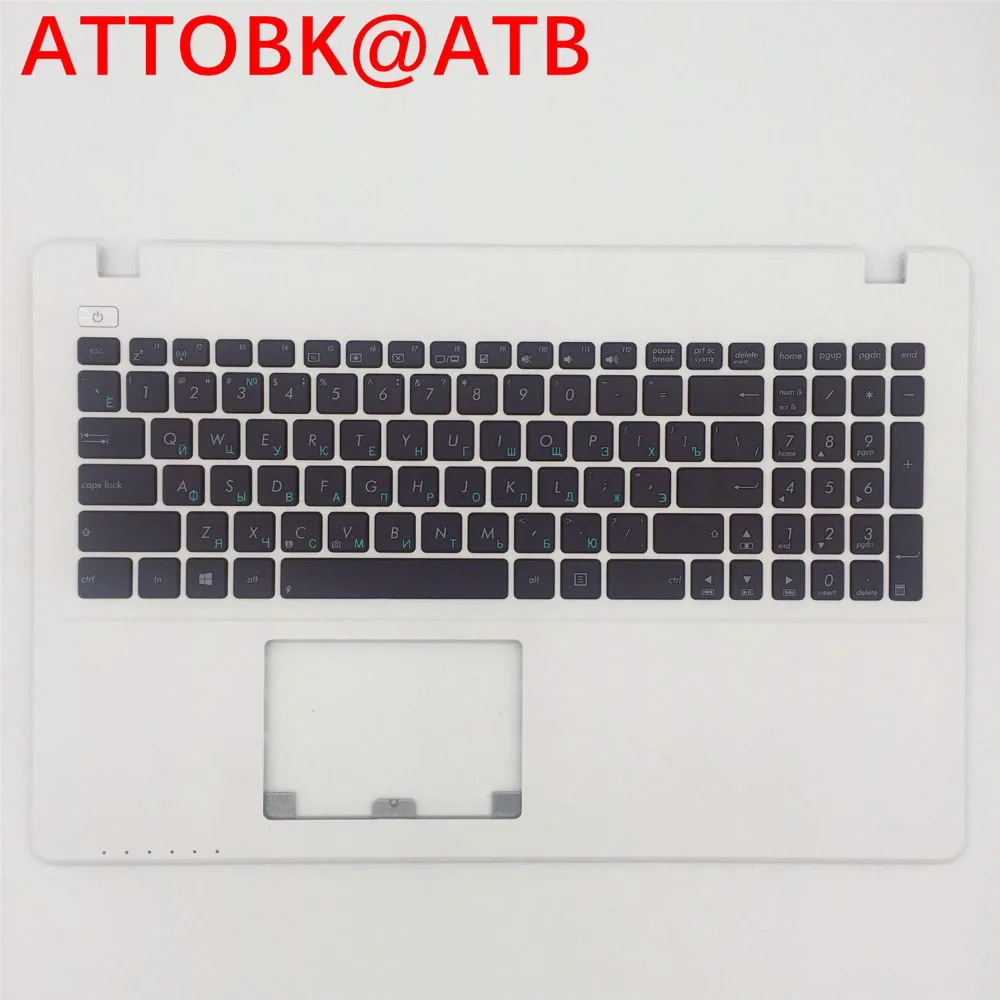 Русская клавиатура для ноутбука ASUS R513C W50J R513MJ F5000C Y582L Y581L W518L K550LD R510JD topcase клавиатура с крышкой с C