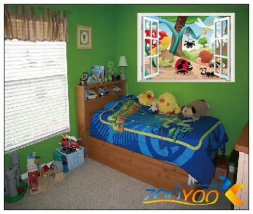 

Madagascar cartoon window wall stickers for kids rooms ZooYoo1401 decorative adesivo de parede removable pvc wall decal