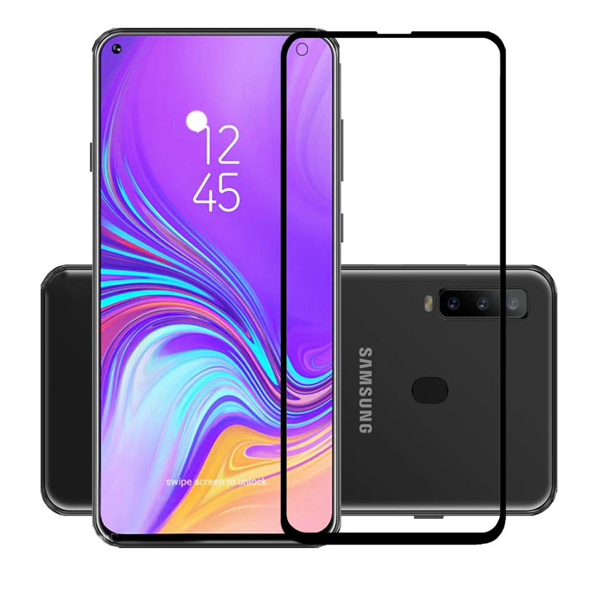 2.5D 9H закаленное стекло премиум класса для Samsung Galaxy A8S полное покрытие защита