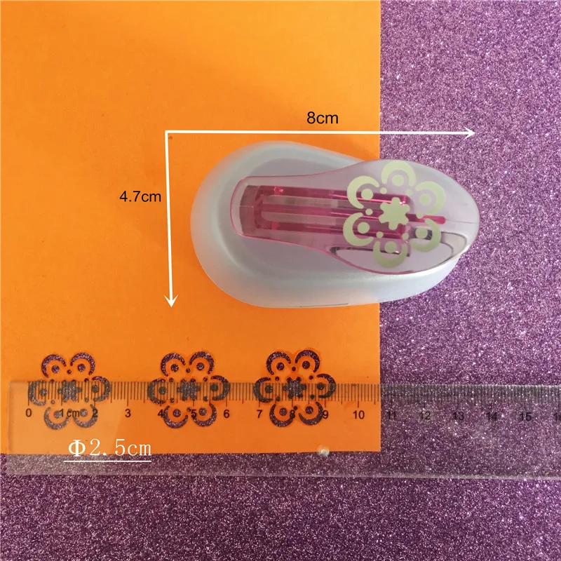 1 ''/2,5 см полые лепесток Удар diy ремесло дырокол для скрапбукинга удар дети скрапбукинга бумажный резак цветок тиснение резчик