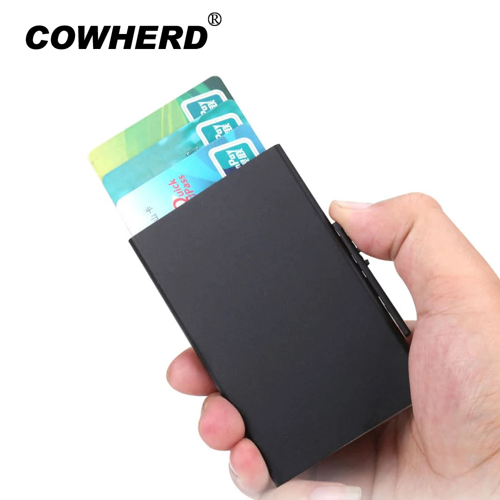RFID Blocking Wallet Credit Card Protector Case Slim Pocket Purse New