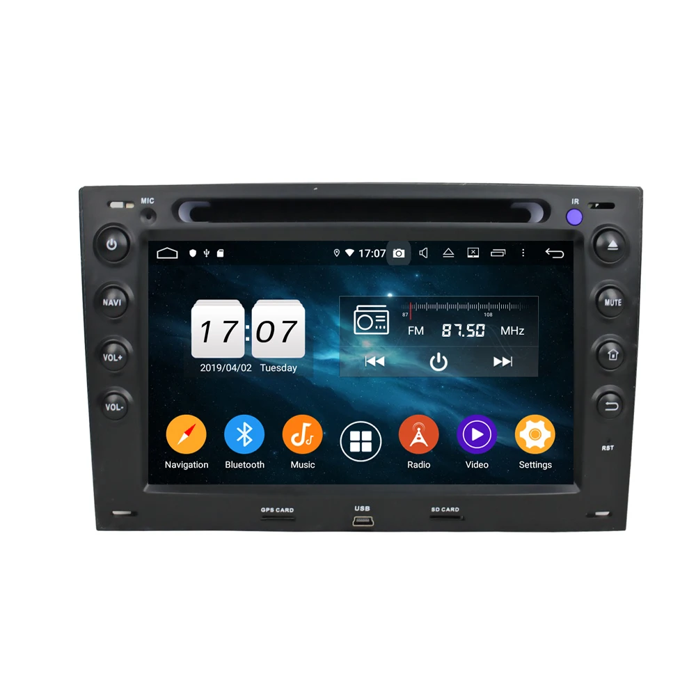 Perfect DSP Android 9.0 Octa Core 2 din 7" Car DVD GPS for Renault Megane 2003-2010 Radio 4GB RAM Bluetooth 4.2 WIFI USB DVR 32GB ROM 3 Perfect DSP Android 9.0 Octa Core 2 din 7" Car DVD GPS for Renault Megane 2003-2010 Radio 4GB RAM Bluetooth 4.2 WIFI USB DVR 32GB ROM 3