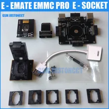 E-MATE Pro Box Emate E-Socket 6 в 1 без сварки BGA169E BGA162 BGA221 поддержка Medusa Pro Box/UFI/ATF/легкий JTAG Plug/RIFF-бокс