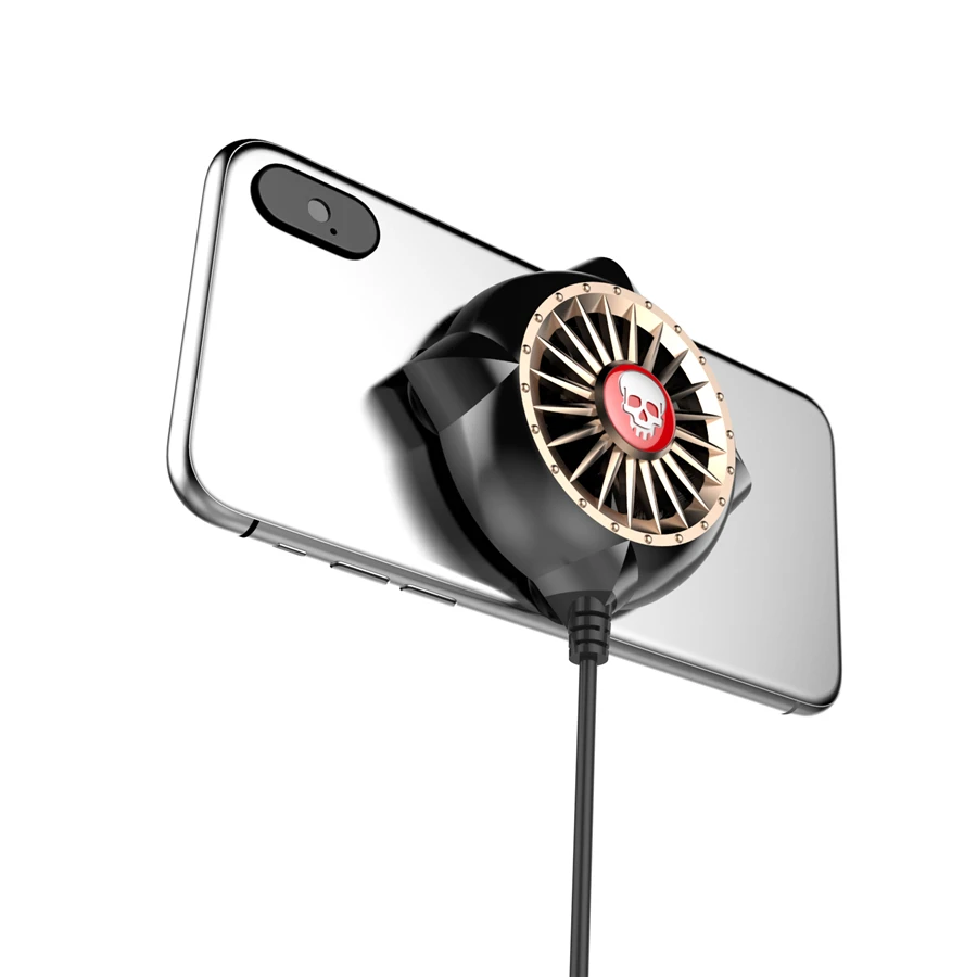 

10 pcs Portable Mobile Phone Cooler USB cooling pad Cooler Fan Game Shooter Mute Radiator Controller Heat Sink for Smart Phone