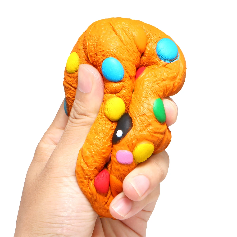 Jumbo Squishy Chocolate Cookie Squishies Cream Scented Slow Rising Stress Relief Toy