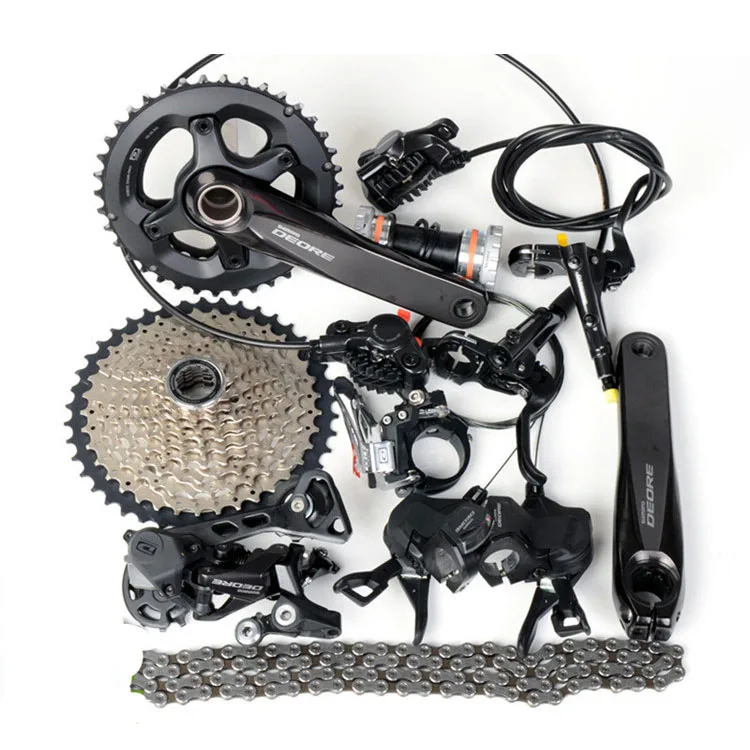 

Shimano new Deore M6000 group looks impressively refined 3x10S 30 Speed Groupset group set MTB Mountain Bike Derailleurs BB