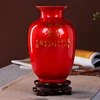 New Chinese Style Vase Jingdezhen Classical Porcelain Crystal Glaze Flower Vase Home Decor Handmade Shining Famille Rose Vases 2