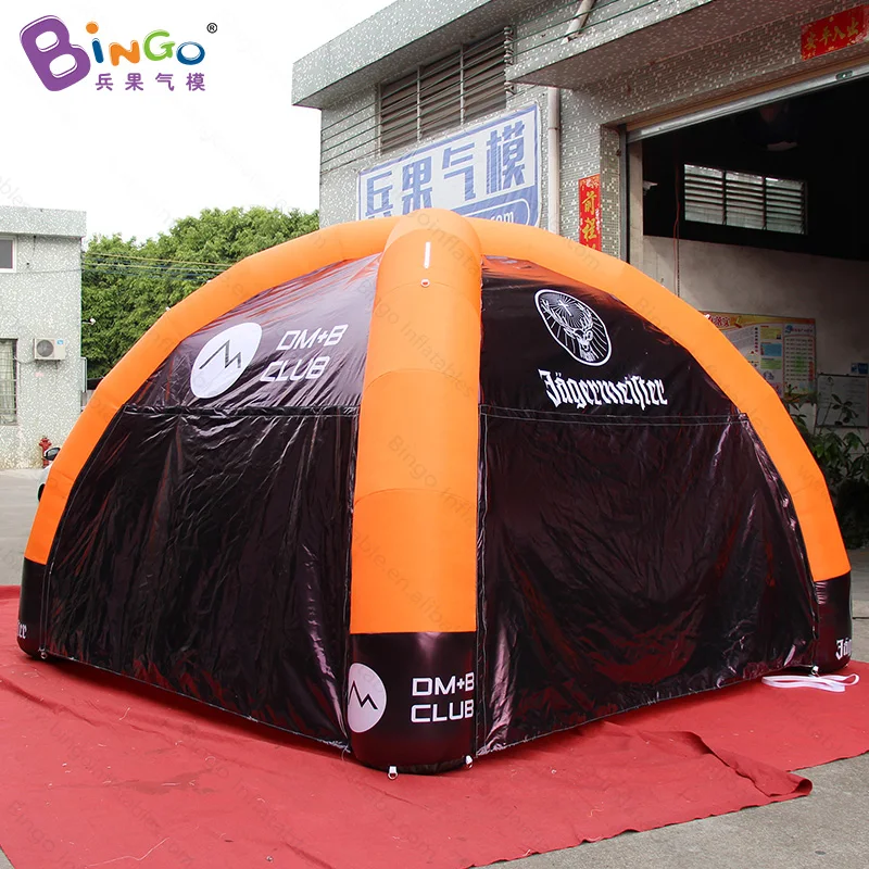 Рекламная 5X3,6X2,5 метров надувная палатка для рекламный с логотипом на заказ надувная палатка-паук для коммерческого шоу игрушечная палатка