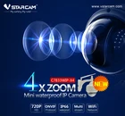 Best Price as low as $119.99 VStarcam C7833-X4 PTZ Outdoor Dome IP Camera Support ONVIF 2.4 protocol With 4 Optical Zoom and IR Cut 15m Night Vision