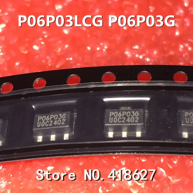 Modest 100PCS/LOT  P06P03LCG P06P03G SOT-89 MOS tube FET