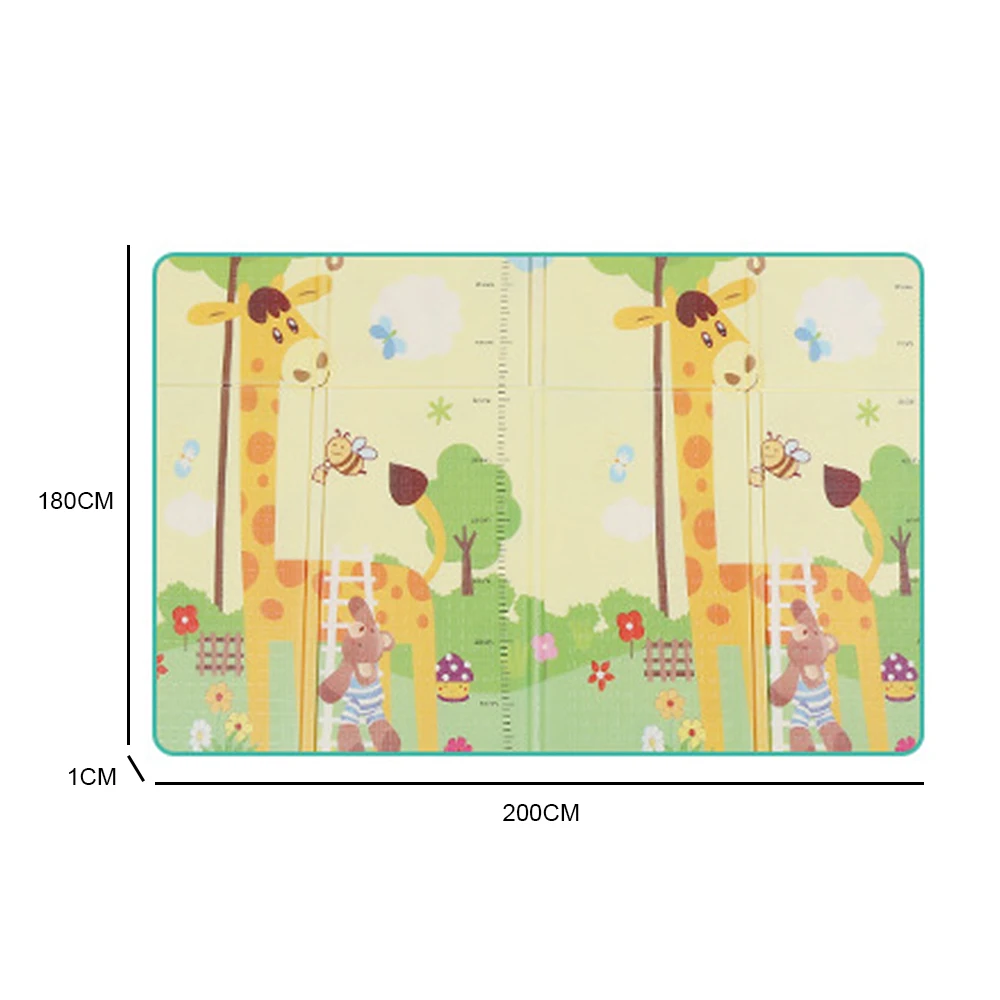 Infant Baby Foldable Play Double sided Mat Thickened Puzzle Children s Mat Baby Climbing Pad Kids 3