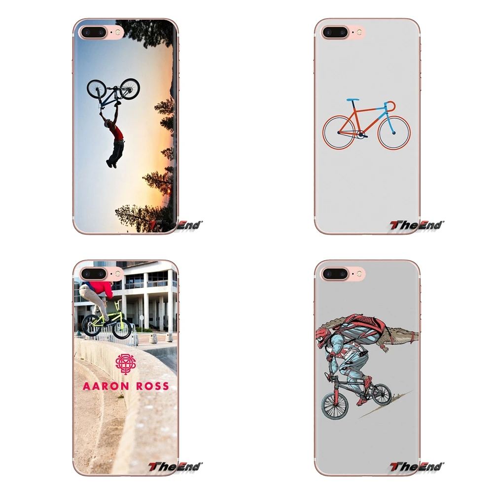 

For Huawei Mate Honor 4C 5C 5X 6X 7 7A 7C 8 9 10 8C 8X 20 Lite Pro Extreme sport BMX Bike Sports Transparent Soft Cases Covers
