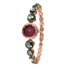 2016 TIME100 Montre Femmes Mode Vintage Bracelet Petit Cadran Alliage Nacre Bracelet Quartz Montres relogio feminino