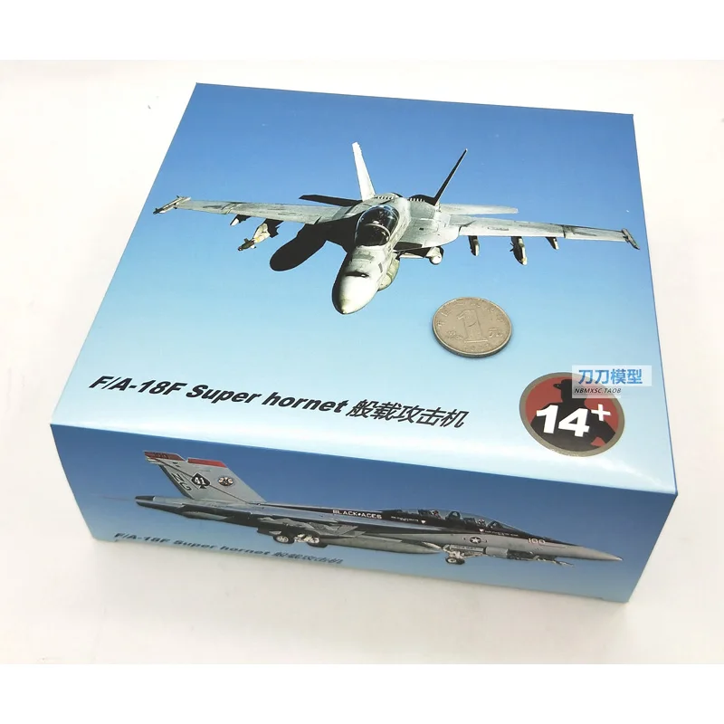 Амер США F/A-18F супер Hornet боевой самолет 1/100 Готовая модель из сплава игрушка для сбора подарка