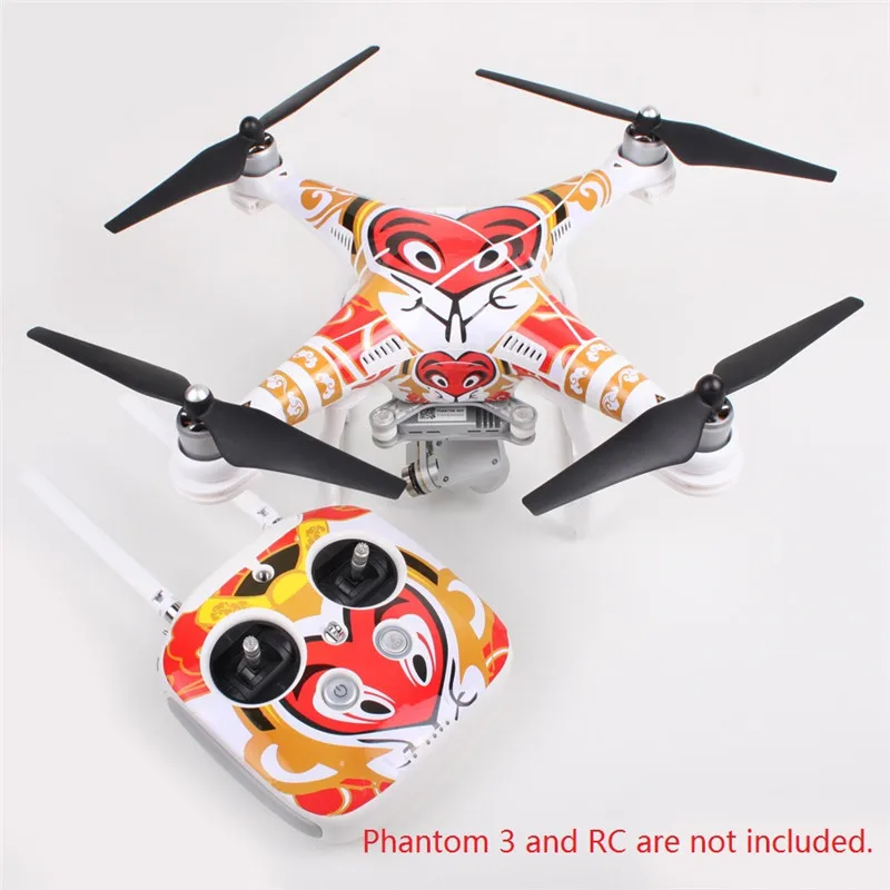Водонепроницаемая наклейка из ПВХ с надписью Monkey King легко наклеивается для DJI