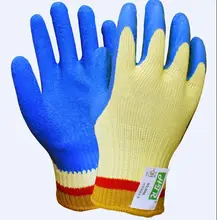 Latex Working Gloves Cut Resistant Aramid Fiber Glove 100% Aramid Fiber Latex Coated Cut Resistant Work Glove nmsafety better grip ultra thin knit latex dip nylon red latex coated work gloves luvas