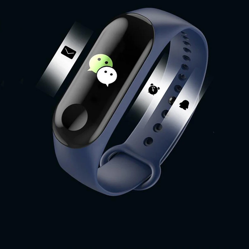 M3 Youth Edition Водонепроницаемый Смарт Браслет спортивные 3D Цвет Экран Bluetooth мониторинга сердечного ритма кровяное давление смарт-браслет