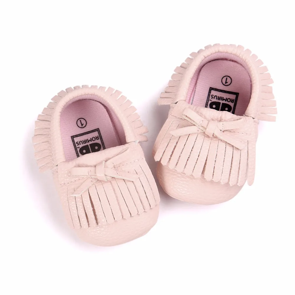 Летние Обувь для младенцев для новорожденных мальчиков и девочек Обувь из искусственной замши Prewalker Модная одежда для детей, Детская мода Обувь для девочек принцесса кисточкой Обувь для младенцев S2