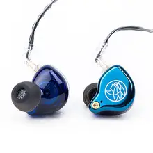 Ароматный Zither TFZ T2 2Pin интерфейс Металл HIFI монитор IEM 3,5 мм в ухо спортивные музыкальные динамические DJ сценические наушники