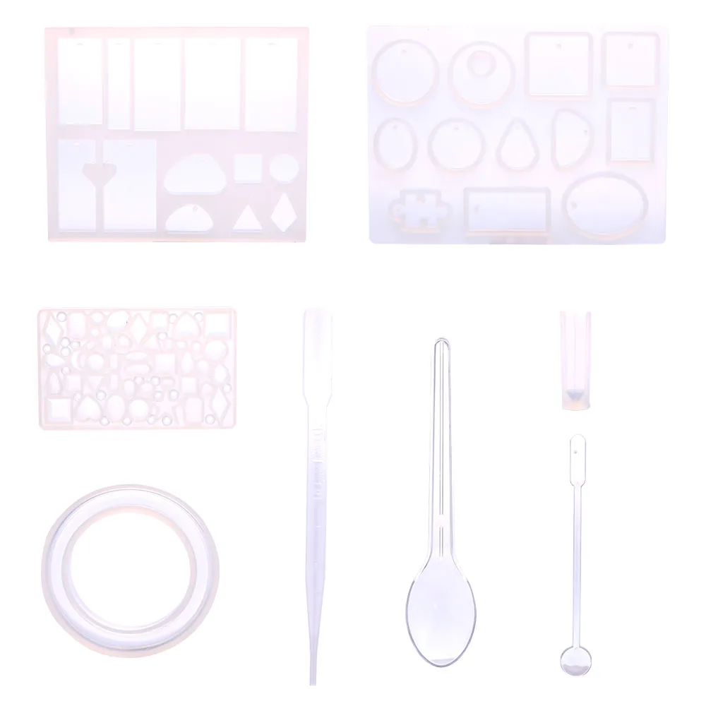 DIY jewelry tool Geometric Jewelry Mold Pendant Earring Silicone Resin Craft Making Tool Handmade decoration epoxy resin mold DIY jewelry tool Geometric Jewelry Mold Pendant Earring Silicone Resin Craft Making Tool Handmade decoration epoxy resin mold