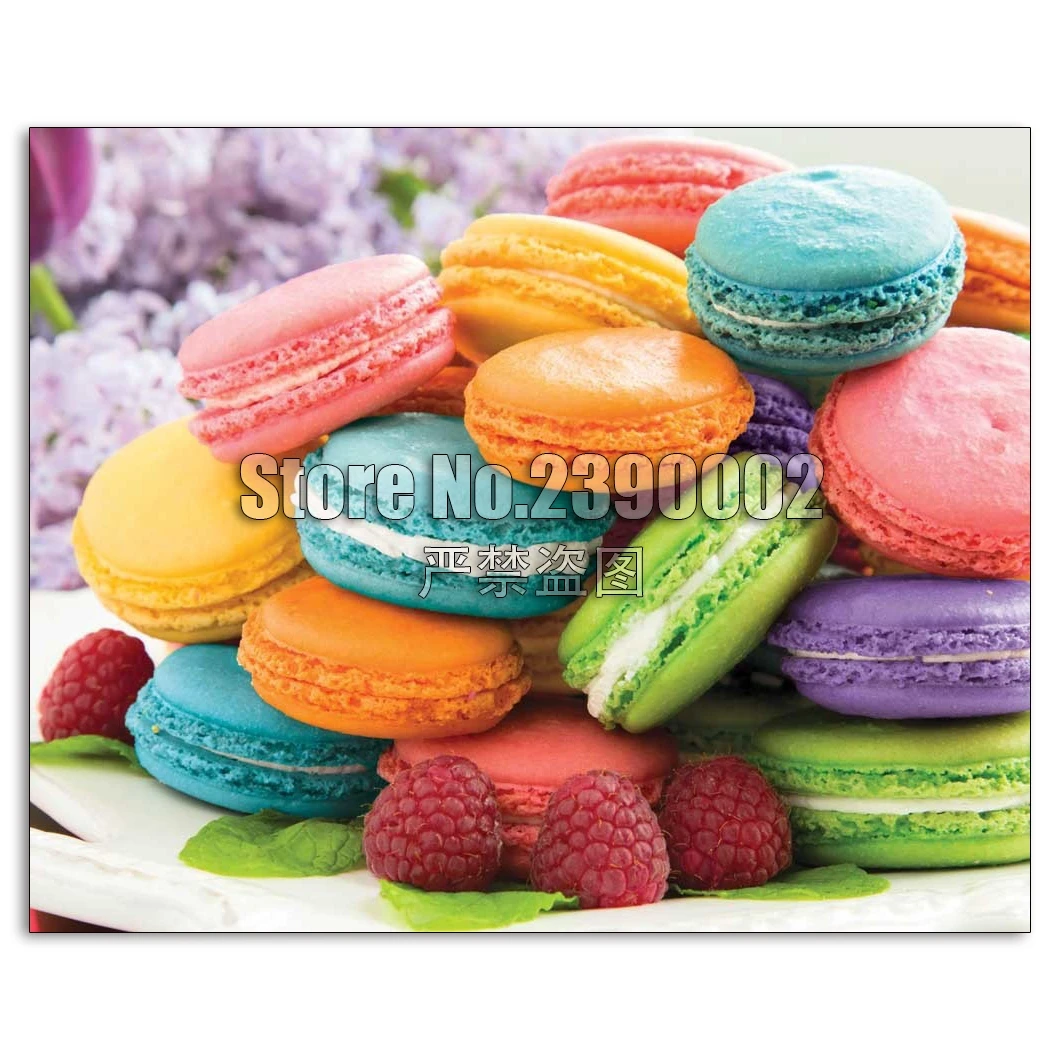 

Full Square 5D DIY Diamond Painting Macaroons Candy & Treat Embroidery Cross Stitch Diamond Mosaic Home Decor Gift Needlework