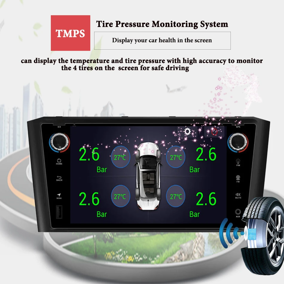 Excellent Android 9.0 RAM 4GB+64GB DVD Stereo Multimedia For Toyota Avensis/T25 2003-2008 Radio GPS Navigation Video Head Unit 1