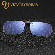 IVSTA Anti Blue Rays Computer Glasses Clips Men Flip Clip On Clear color for Computer Protection Gaming Glasses UV400 radiation