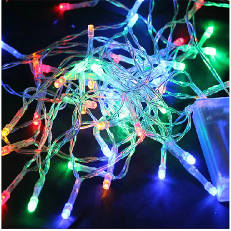 

3M Copper Wire 20LED String lights Battery Holiday LED Strip lighting For Fairy Christmas Tree Wedding Party Decoration lamp