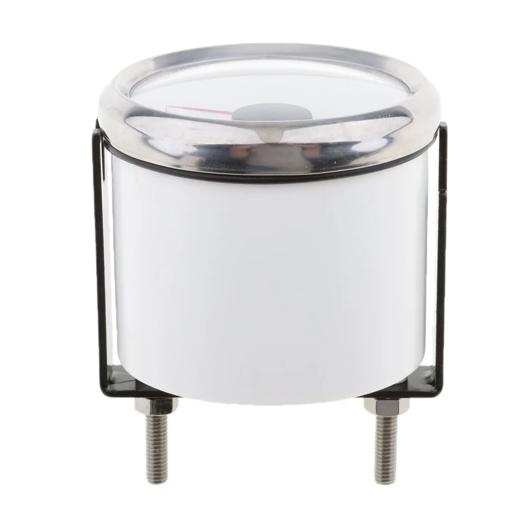 Marine 2' 52mm 100% Waterproof Protection Whit Water Level Gauge for Inflatable Boat White Canoe Kayak Dinghy Accessories