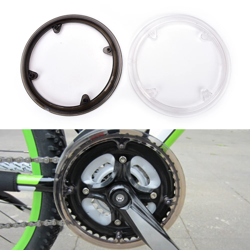 

MTB Bicycle Cycling universe Crank set protect Cover support cap bike Chainring Crank chain wheel guard white and black