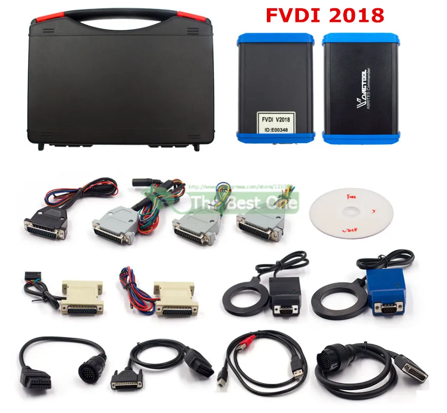 Fly FVDI ABRITES Commander онлайн обновление V2018 крышка функция FVDI как VVDI2 для 4th5th автомобиля диагностический инструмент - Цвет: FVDI 2018