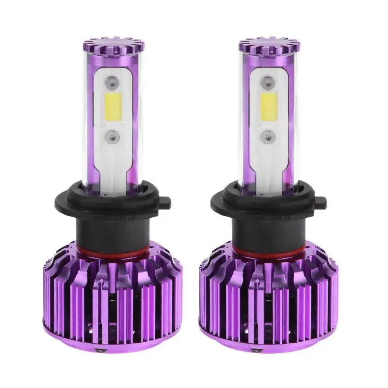 

VODOOL 1Pair H7 6500K 7000LM COB LED Car Headlight Light Bulbs Waterproof 9005 Auto 40W Super Bright Replacement Headlamp Bulbs