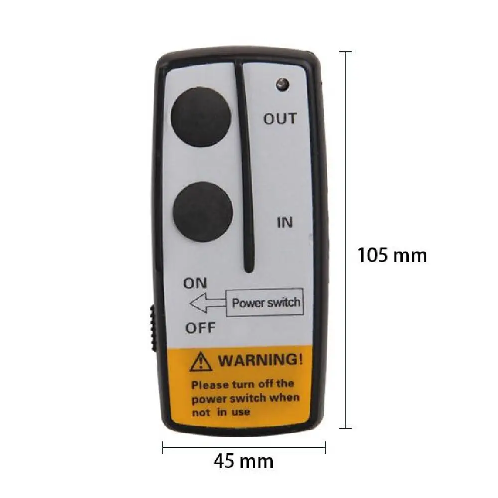 CARCHET 12V 50ft Smart Winch Wireless Remote Control Switch Set E Universal indicator light For Jeep Truck ATV NEW2017 PROMOTION