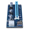 Extension de carte graphique PCI-E Express, 60cm, Super stable, 1x à 16x, adaptateur d'extension de carte graphique VER008C pour Machine d'extraction de Bitcoin ► Photo 3/6