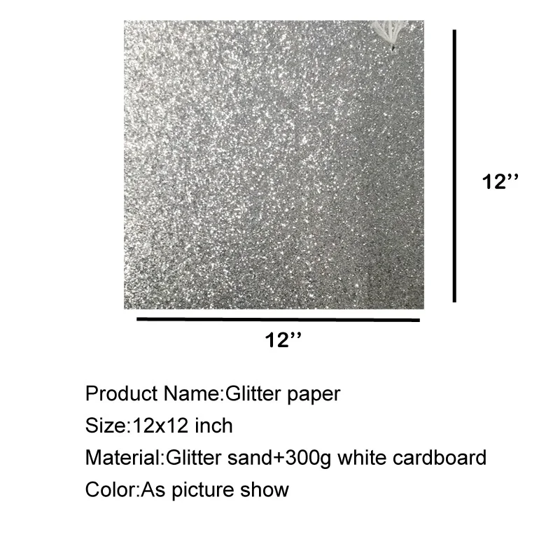 Высококачественная Блестки для рукоделия, бумажные открытки, вечерние украшения, подарочная оберточная бумага, открытки, сделай сам, бумага для скрапбукинга, многоцветная JC 12 ''x 12''