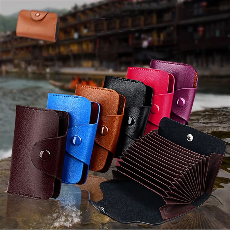 

1pc Travel out trip Foldable personal Sundries container Credit card money Bags shop Wallet Blocking Pocket Holderstorage bags