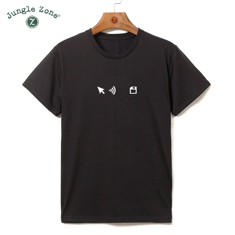 

European size Fashion Heat transfer icon series t shirt design Top Quality Men's O-Neck short t-shirt men Casual t-shirts TA068