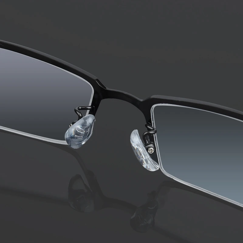 Brillen Titanium Spektakel randlose Business Heißer Xinze Männer Rahmen Brille Halb Myopie Semi Presbyopie Mode RZ5x1I