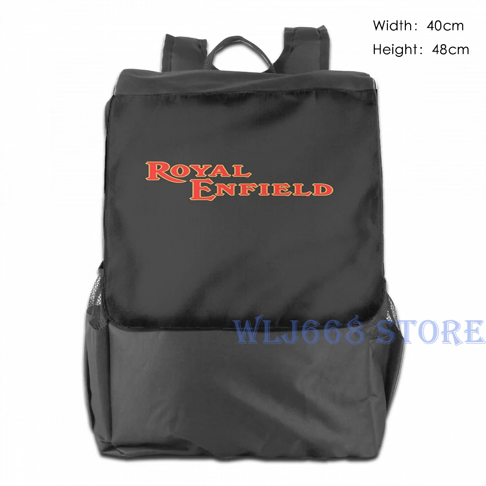 Забавные графические сумки с принтом через плечо женские Королевский Энфилд рюкзак на одно плечо путешествия для мужчин спортивная сумка - Цвет: One Size