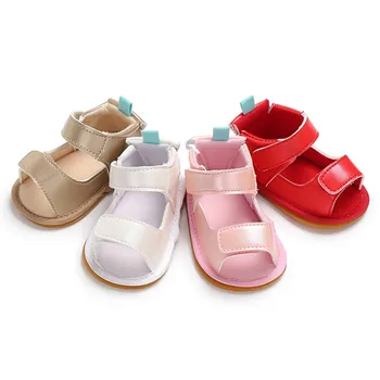 

2018 Summer Fashion First Walkers Princess Baby Girls Shoes PU Leather Kids Footwear Soft Rubber Sole Antislip Prewalker