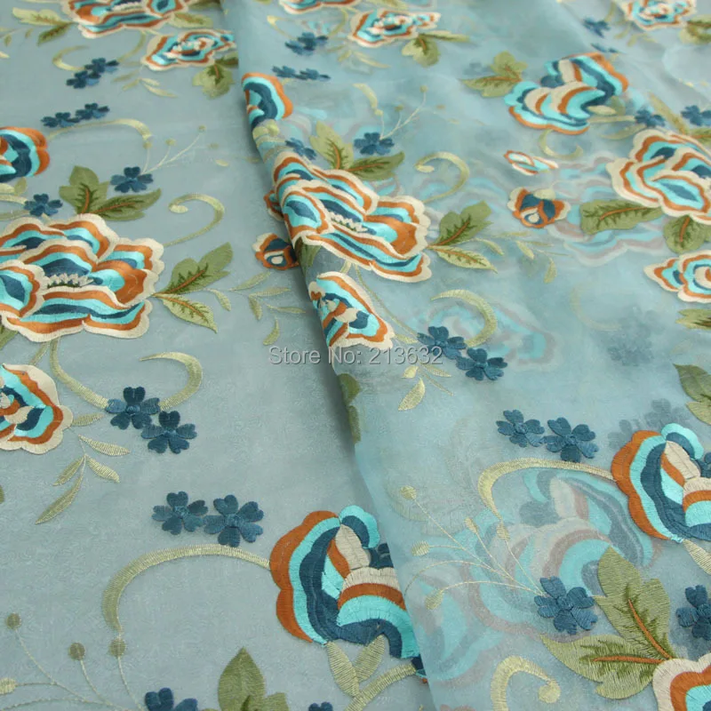 POp15 textile manufacturers selling Eugen yarn embroidery fabric