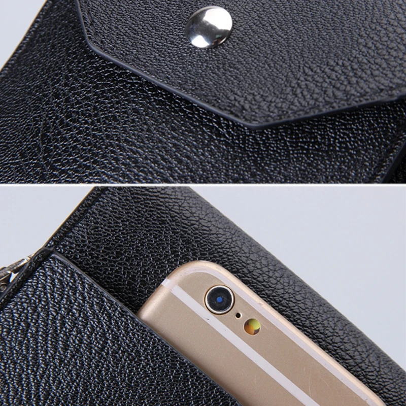 جديد أزياء جيب الهاتف الخليوي حقيبة الكتف المحفظة الحقيبة حالة جلدية عالمية الرقبة حزام crossbody حقائب محفظة