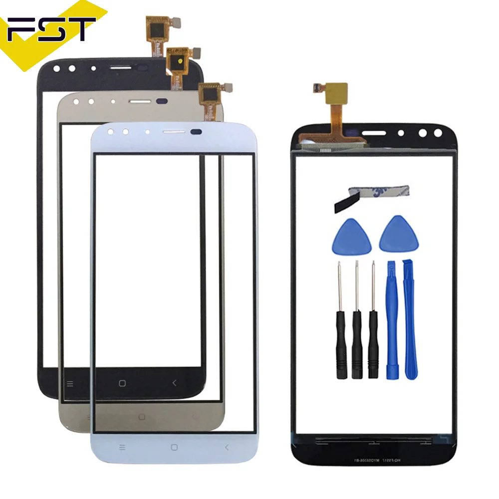 

Mobile Phone Touchscreen For Oukitel u22 Touch Touch Screen Touch Panel Sensor Black/White/Gold Colors Phone Repair +Free Tools