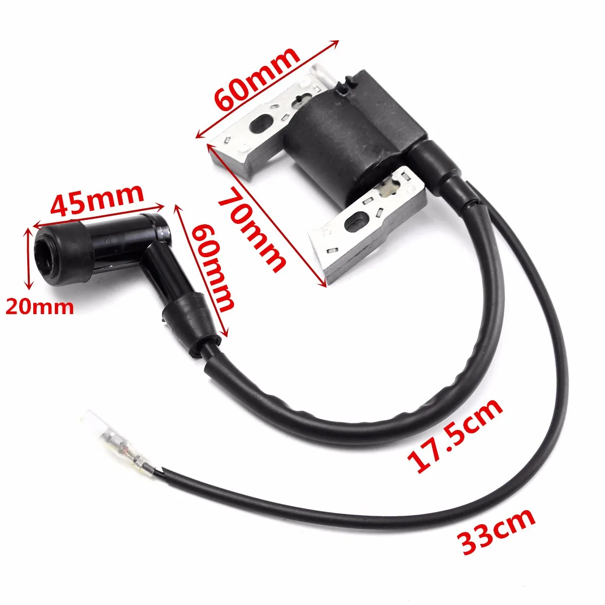 Nueva bobina de encendido para Briggs Stratton 799582 negro 593872 de plata bobina del sistema de encendido automático de piezas de repuesto